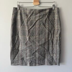 J Crew - Plaid pencil skirt in size 12